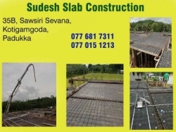 Concrete Slab Construction Homagama