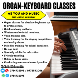 Organ - Keyboard Class (Home Visit or Online)
